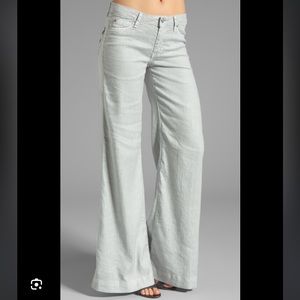 Hudson wide leg denim